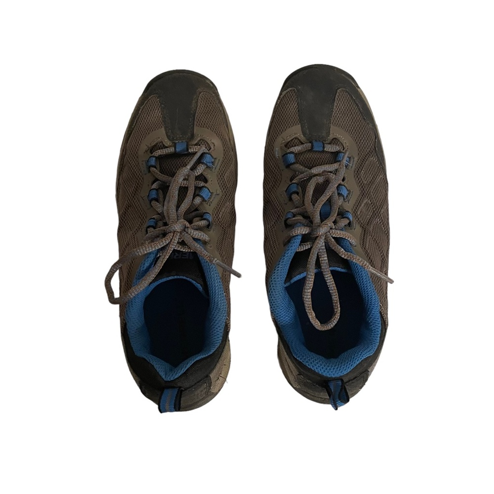 Merrell Chameleon‎ Low 2.0 Boys Hiking Shoes Brown Blue MK261300 Size 5M - Picture 4 of 10